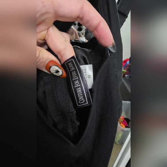 EUC Deadly Dames Vixen Top Black - Picture 4 of 4